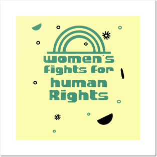 Women's Fights for Human Rights Posters and Art